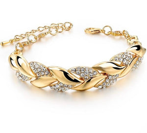 Braided Leaf Bracelet