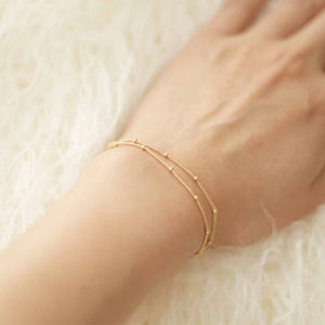 Dainty Double-Layer Bracelet