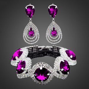 Austrian Crystal Jewelry Set