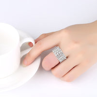 Silver Bridal Jewelry Set