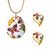 Enamel Butterfly Jewelry Set