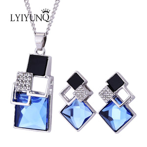 Square Geometry Jewelry Sets