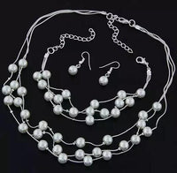 Imitation Pearl Jewelry Set