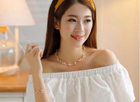 Imitation Pearl Jewelry Set