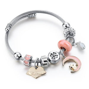 Braided Leaf Bracelet