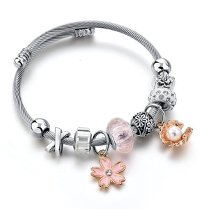 Braided Leaf Bracelet