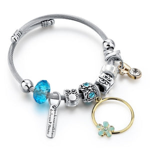 Braided Leaf Bracelet