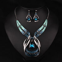 Bib Gem Jewelry Set