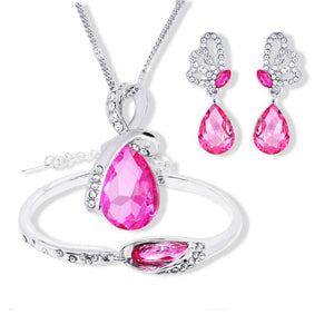 Water Drop Jewelry Set