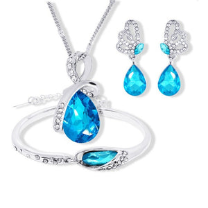 Water Drop Jewelry Set