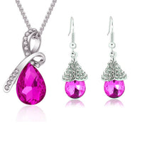 Water Drop Jewelry Set