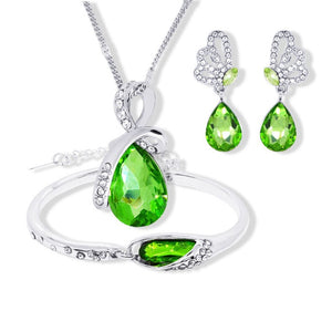 Water Drop Jewelry Set