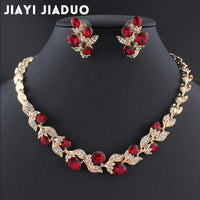 Dazzling Floral Jewelry Set