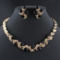 Dazzling Floral Jewelry Set