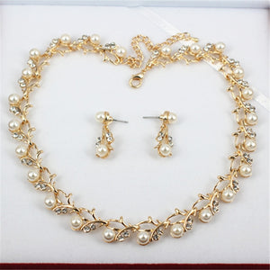 Chavvi Crystal Wedding Jewelry Set
