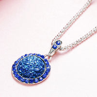 Round  Gem Jewelry Set