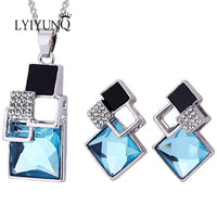 Square Geometry Jewelry Sets